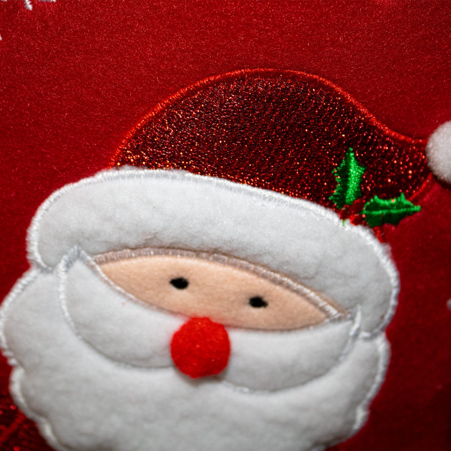 Santa Christmas Stocking with dangling legs
