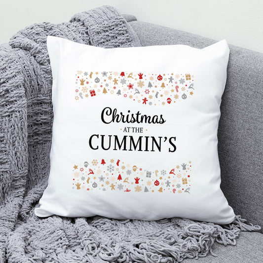 Personalised Christmas Cushion