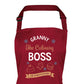 Adults The Culinary Boss Personalised Christmas Apron