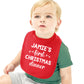 Baby's First Christmas Dinner Bib