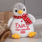 Christmas Penguin Teddy