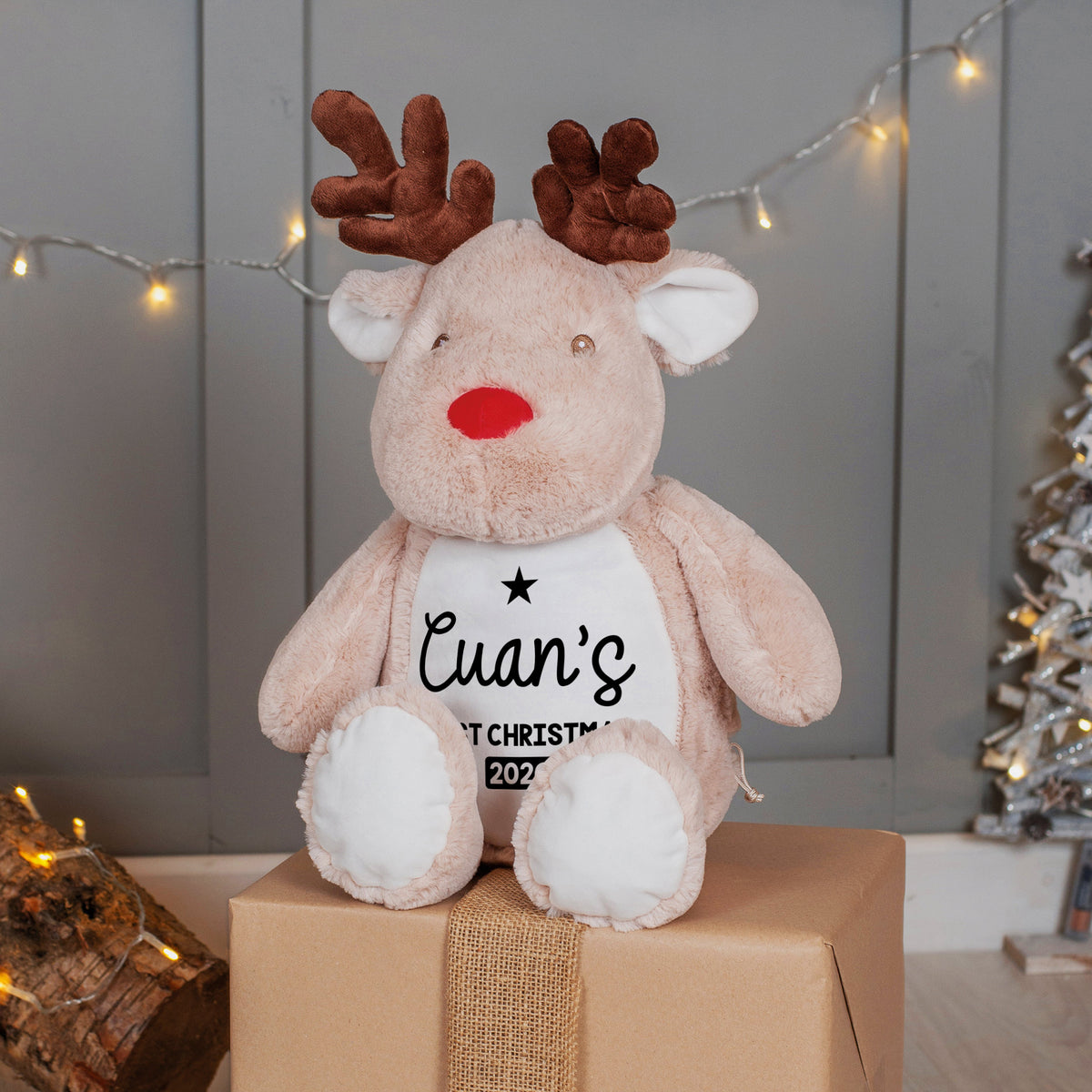 Christmas Rudolph Teddy