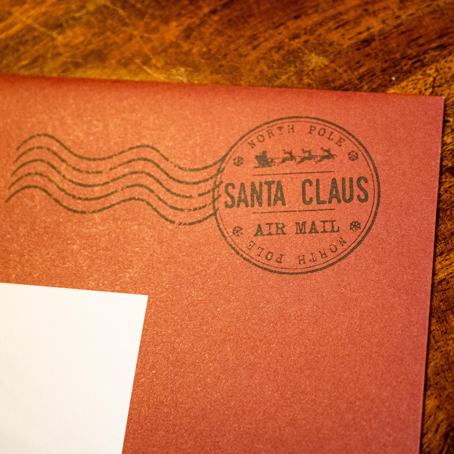 Letter from Santa with North Pole Envelope (Template 2)