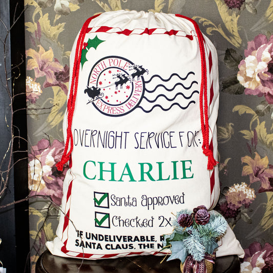 Christmas Overnight service sack