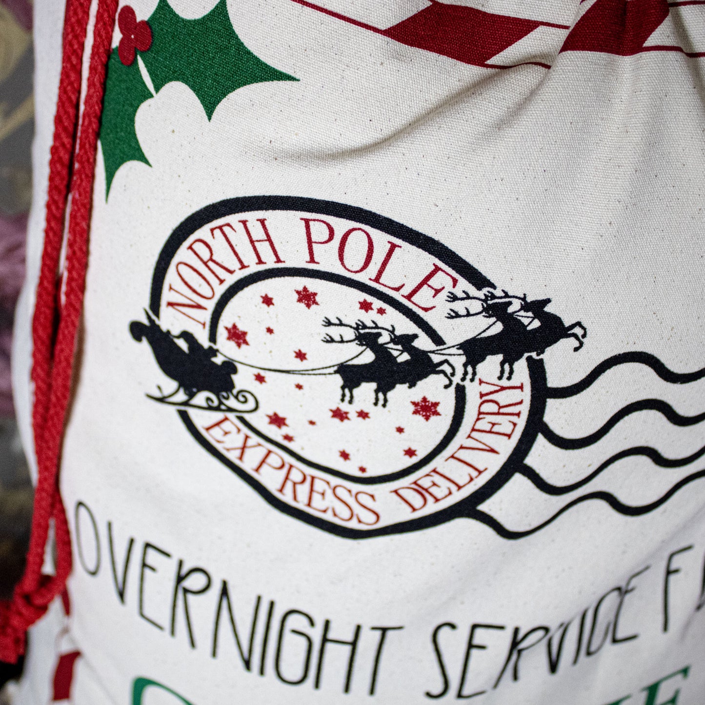 Christmas Overnight service sack