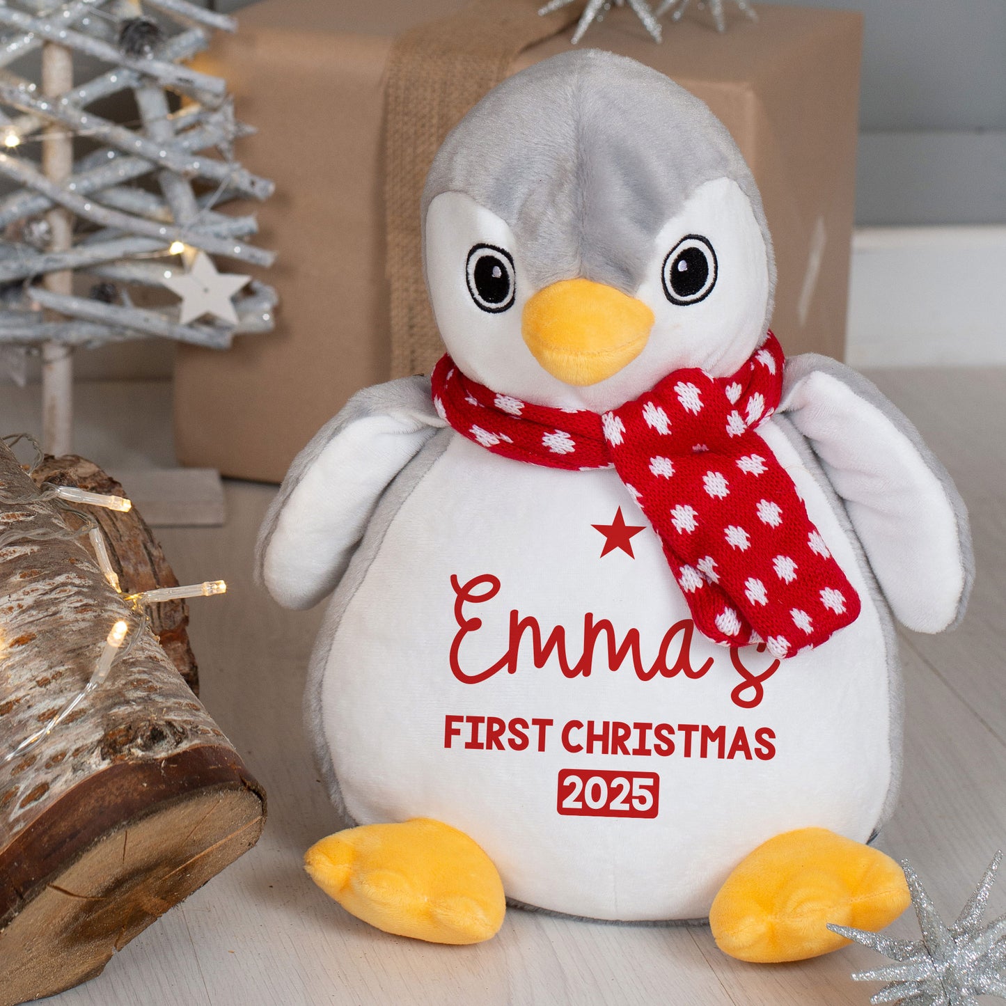 Christmas Penguin Teddy