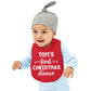 Baby's First Christmas Dinner Bib