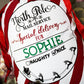 Large Candy Cane Stripe Christmas Sack