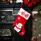 Personalised Penguin Merry Christmas Stocking