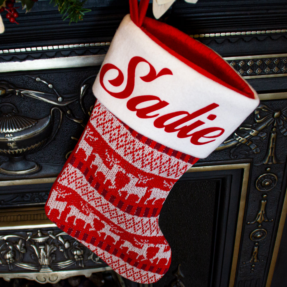 Personalised_Red_nordic_christmas_stocking1