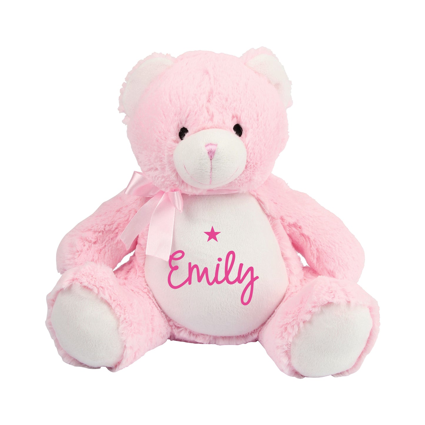 Personalised Pink Teddy