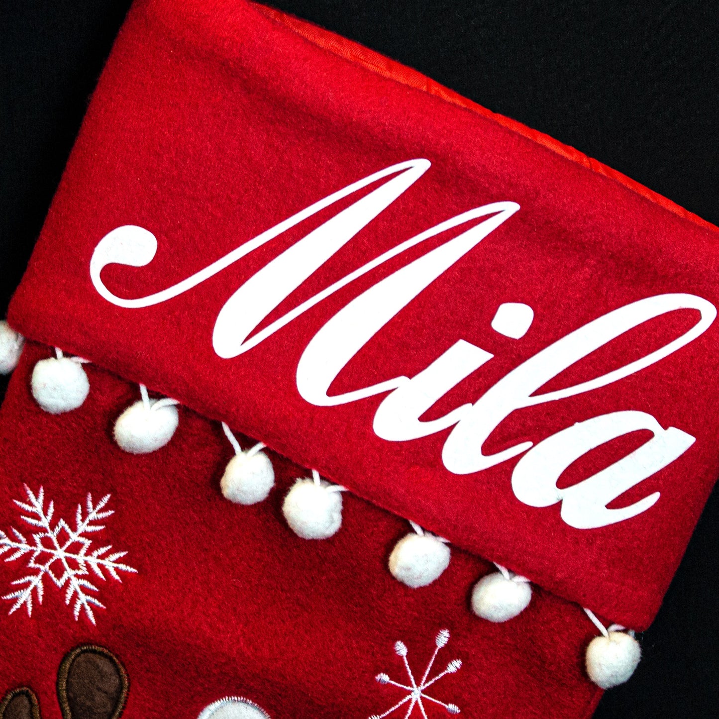 Personalised Christmas Stocking with Name